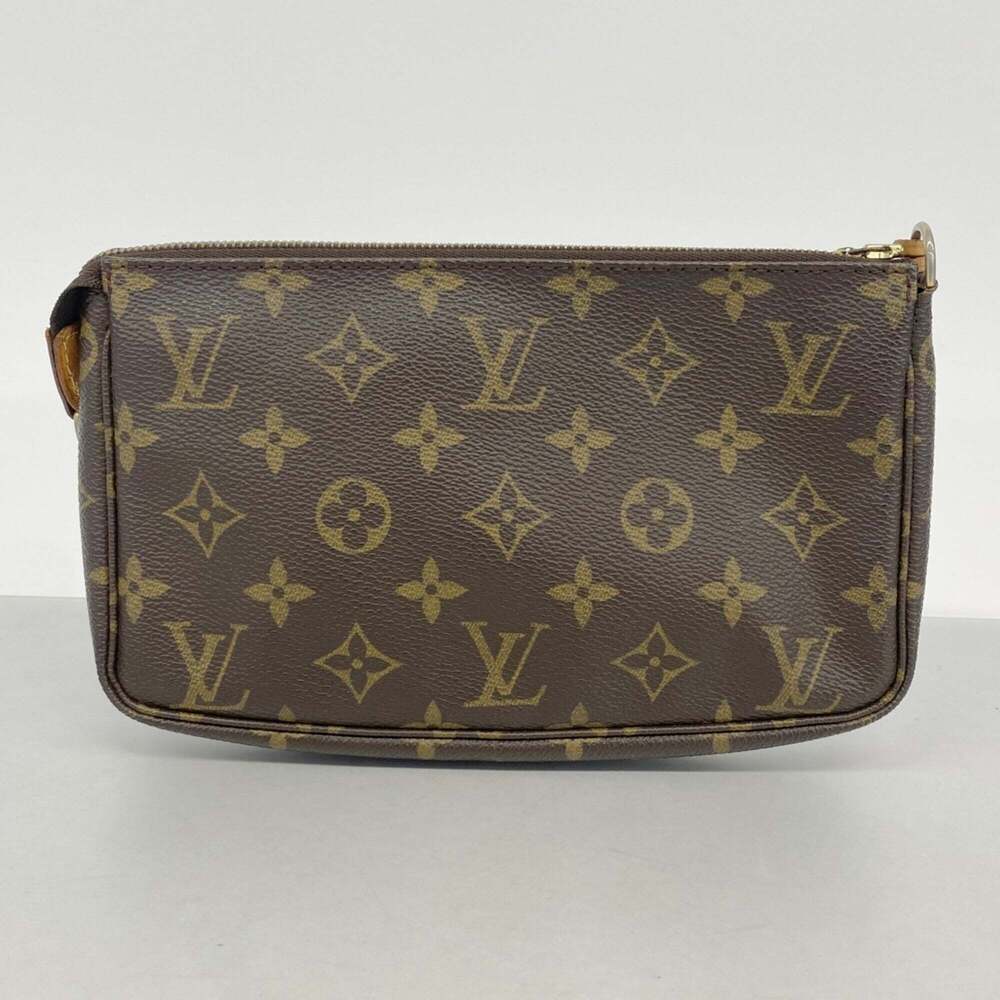 LOUIS VUITTON Brown Monogram Pochette Pouch - Picture 9 of 9